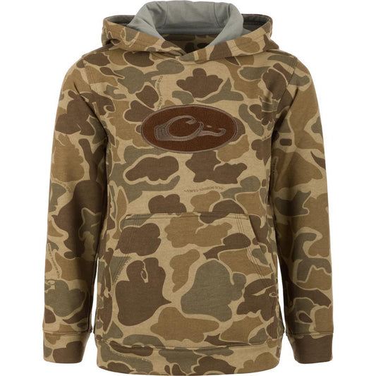 YOUTH THREE END OLD SCHOOL HOODIE