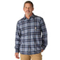 MENS RF MW FLANNEL LS PLAID SHIRT