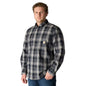 MENS LF MW CHAMBRAY LS PLAID SHIRT