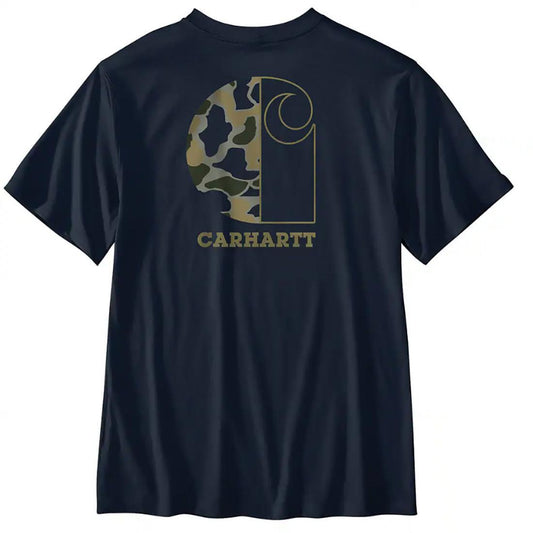 MENS RF LW SS CAMO GRAPHIC TSHIRT