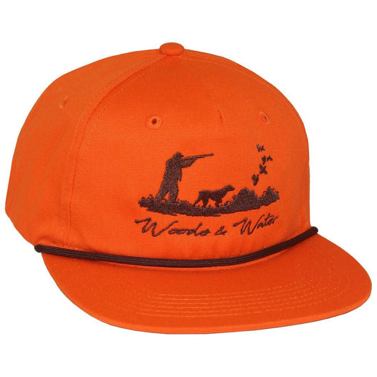 UPLAND BIRD DOG SCENE GOAT ROPE HAT