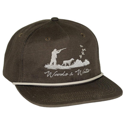 UPLAND BIRD DOG SCENE GOAT ROPE HAT
