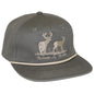 WW DEER SCENE GOAT ROPE HAT