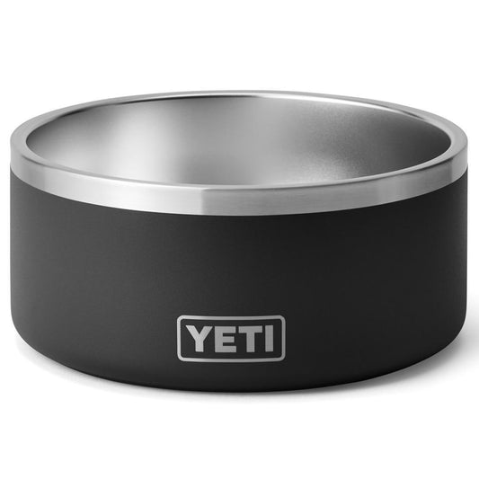BOOMER 8 DOG BOWL BLACK