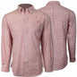 MENS GRADUATE OPEN CHECK DRESS SHIRT