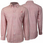 MENS GRADUATE OPEN CHECK DRESS SHIRT