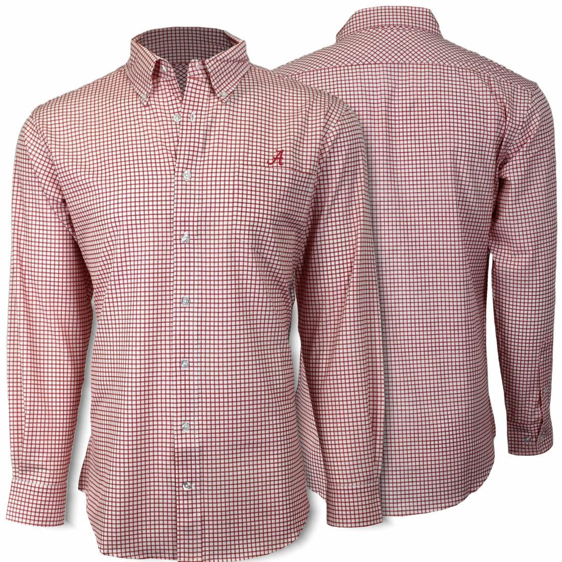 MENS GRADUATE OPEN CHECK DRESS SHIRT