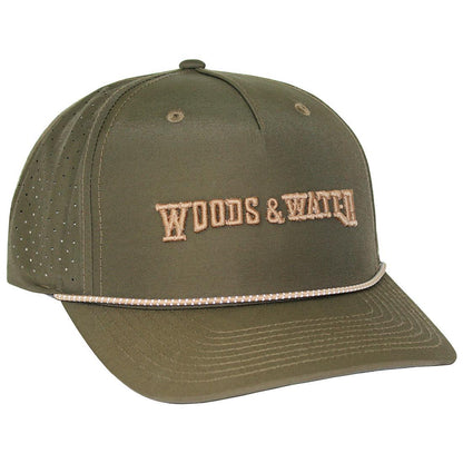 WOODS N WATER 3D EMBROIDERY HAT
