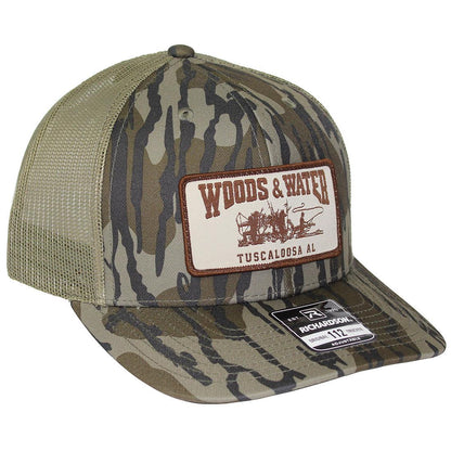 WOODS N WATER TRIO RECTANGLE WOVEN PATCH