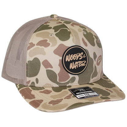 2 CIRCULAR RUBBER PATCH HAT