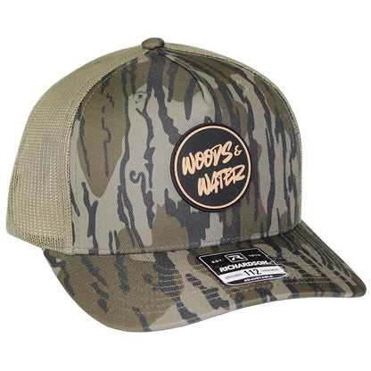 2 CIRCULAR RUBBER PATCH HAT