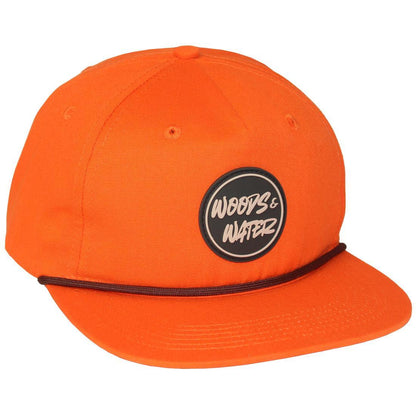 WOODS N WATER CIRCLE RUBBER PATCH HAT