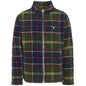 MENS TARTAN FLEECE ZIP THROUGH