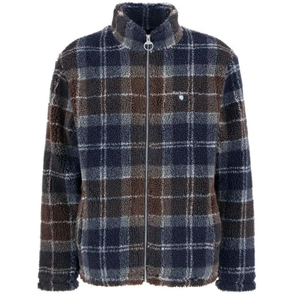 MENS TARTAN FLEECE ZIP THROUGH