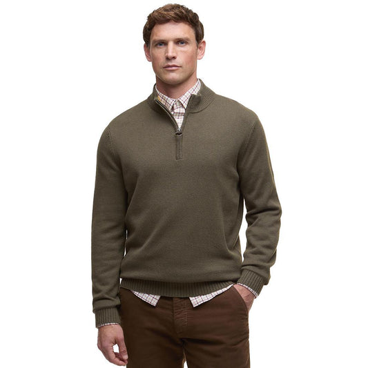 MENS KELSON HALFZIP KNITTED JUMPER