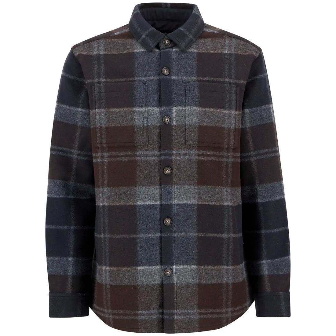 MENS CHAPTER TAILORED CHECK OVERSHIRT