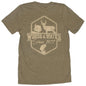 BC WW DIST SING COLOR SHIELD S/S TEE