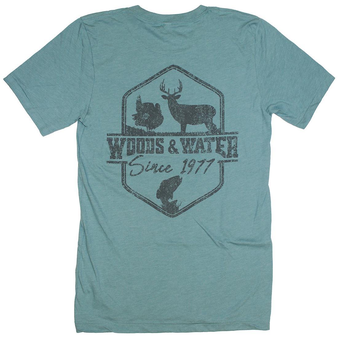 BC WW DIST SING COLOR SHIELD S/S TEE
