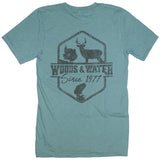 BC WW DIST SING COLOR SHIELD S/S TEE