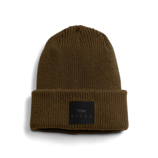 Double Cuff Acrylic Knit Beanie