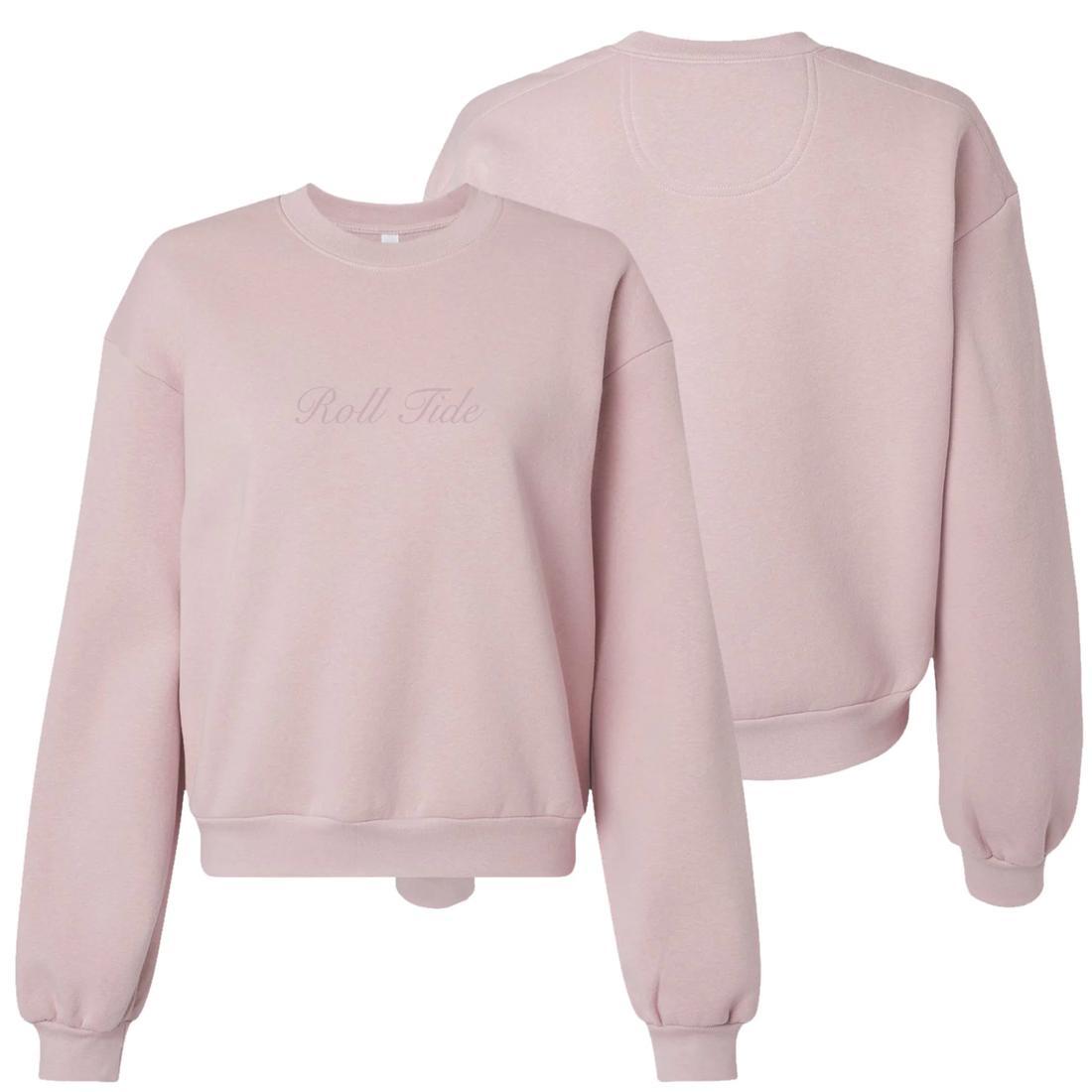 Tuskwear Tonal Roll Tide  Sweatshirt Cropped