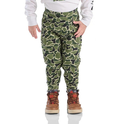 YOUTH FLEECE CAMO LOGO SWEATPANT