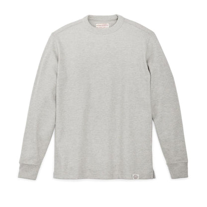WAFFLE KNIT THERMAL CREWNECK