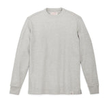 WAFFLE KNIT THERMAL CREWNECK