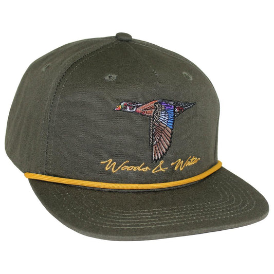 WOOD DUCK WNW GOAT ROPE HAT