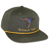 WOOD DUCK WNW GOAT ROPE HAT