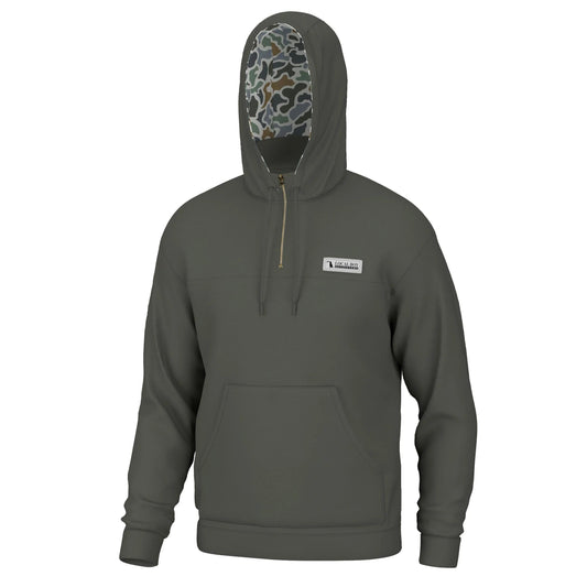 Mens Quarter Zip Hoodie
