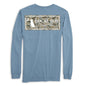Youth Sand Dog  Moon Camo Plate L/S Tee