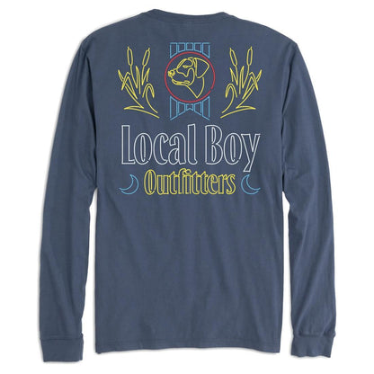 Mens Neon Light L/S TShirt