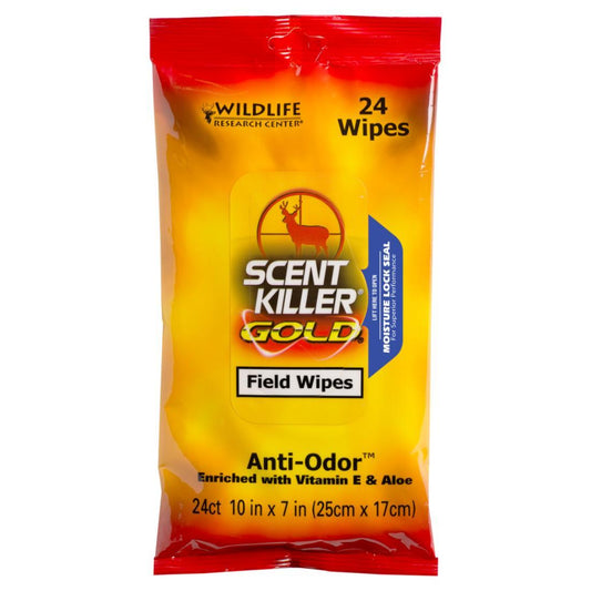 Scent Killer Gold Field Wipes