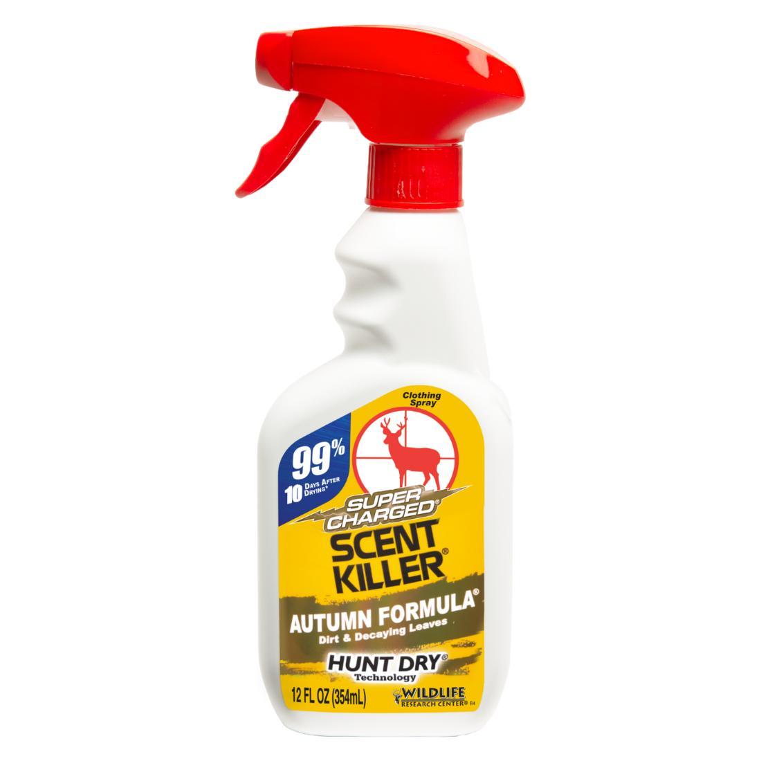 Super Charged Scent Killer Autumn Formula Spray 12OZ.