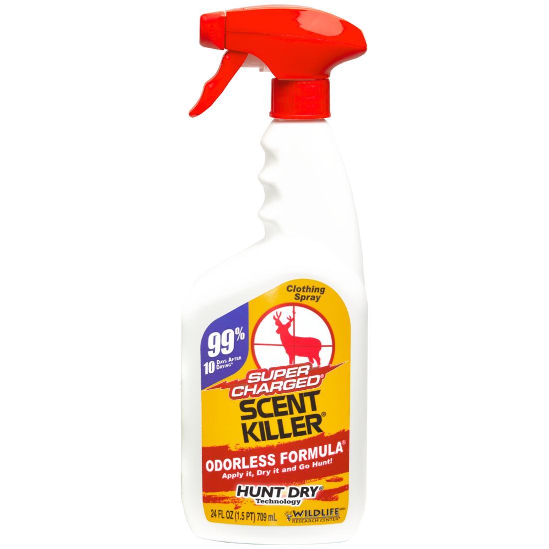 Super Charged Scent Killer Spray 24OZ.