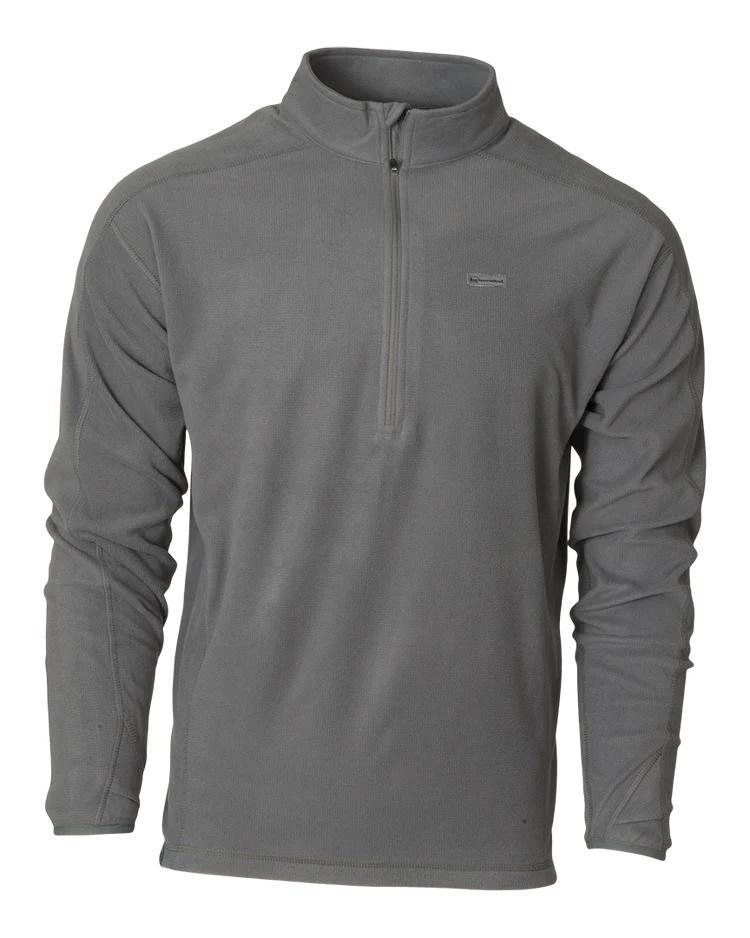 Mens Waffle Fleece 1/4 Zip