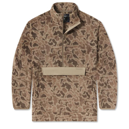 Mens Wadsworth Fleece Pullover Retro Camo