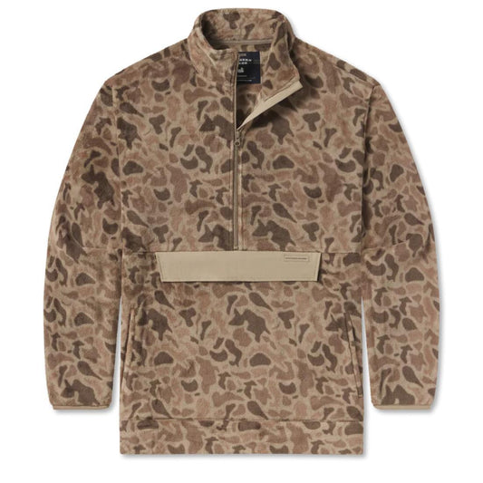 Mens Wadsworth Fleece Pullover Retro Camo