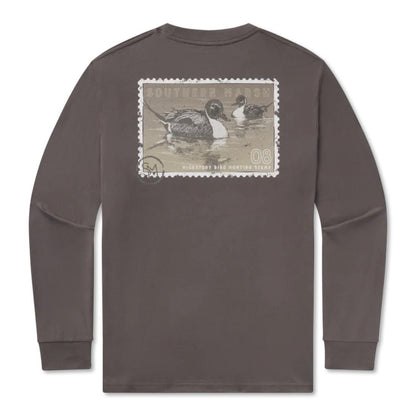 Mens Duckstamp Pintail Tee Long Sleeve