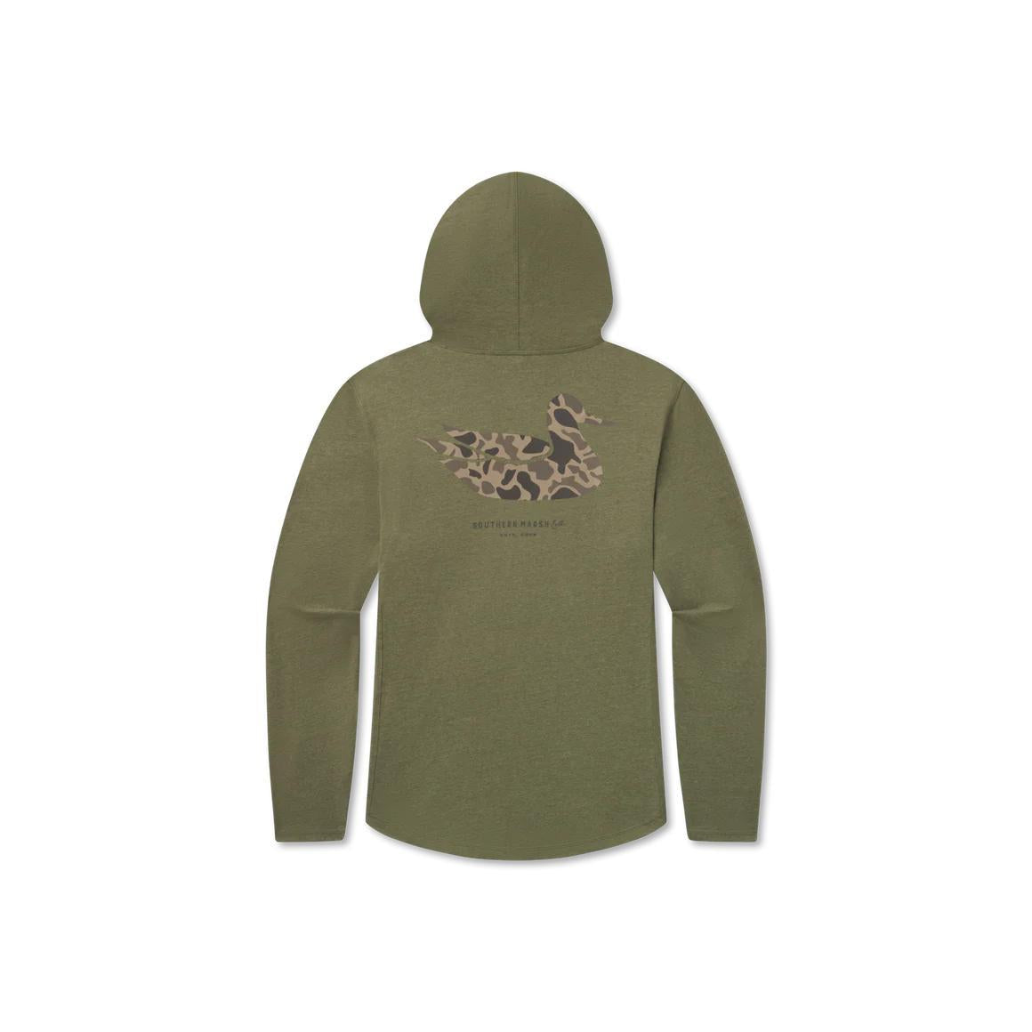 Mens Classic Hoodie Tee Duck Originals Camo