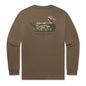 Mens Vintage Duck Decoy Tee Camo Tee Long Sleeve
