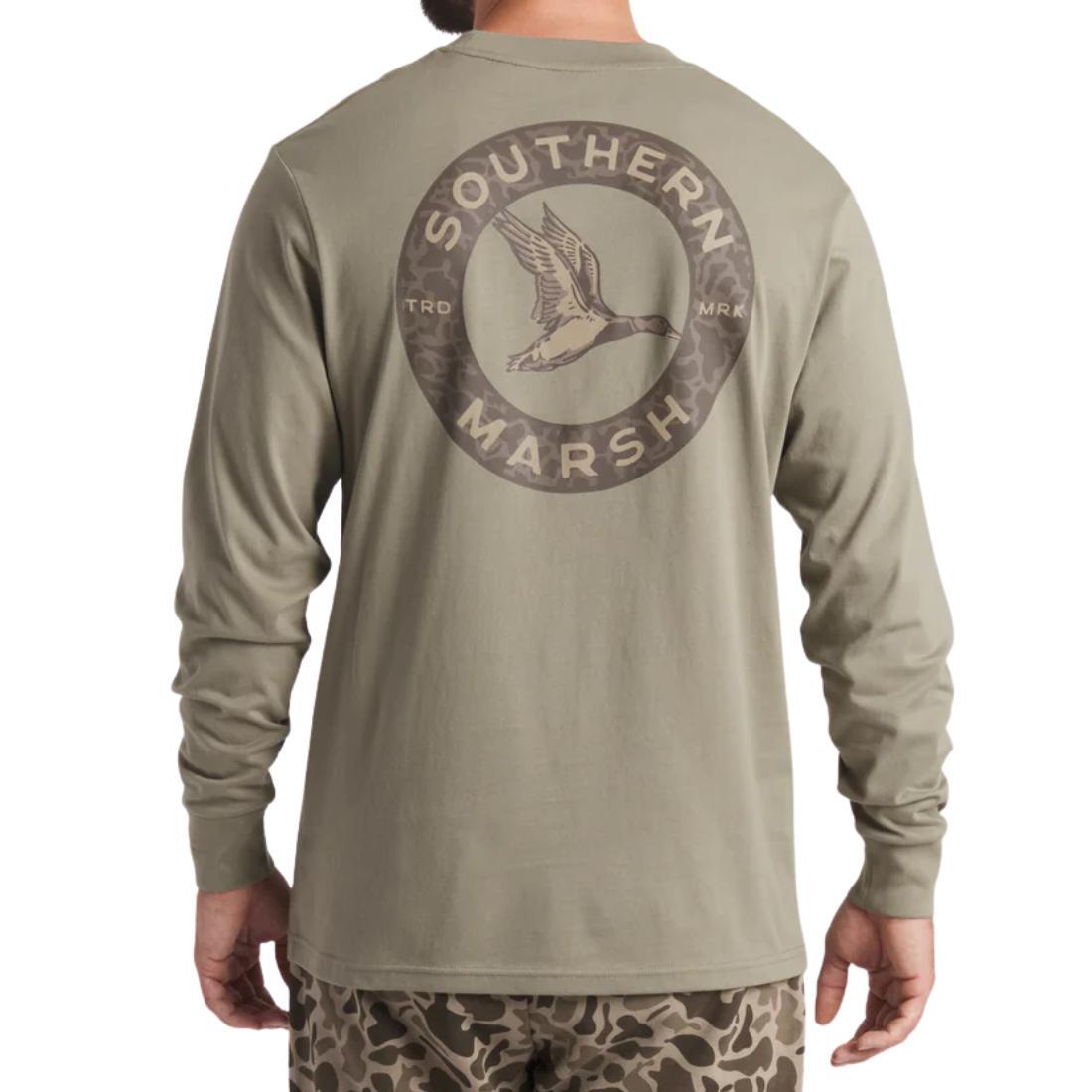 Mens Inflight Camo Tee Long Sleeve