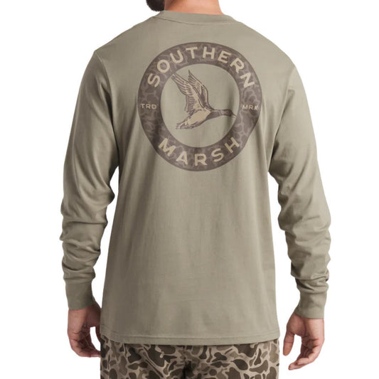Mens Inflight Camo Tee Long Sleeve