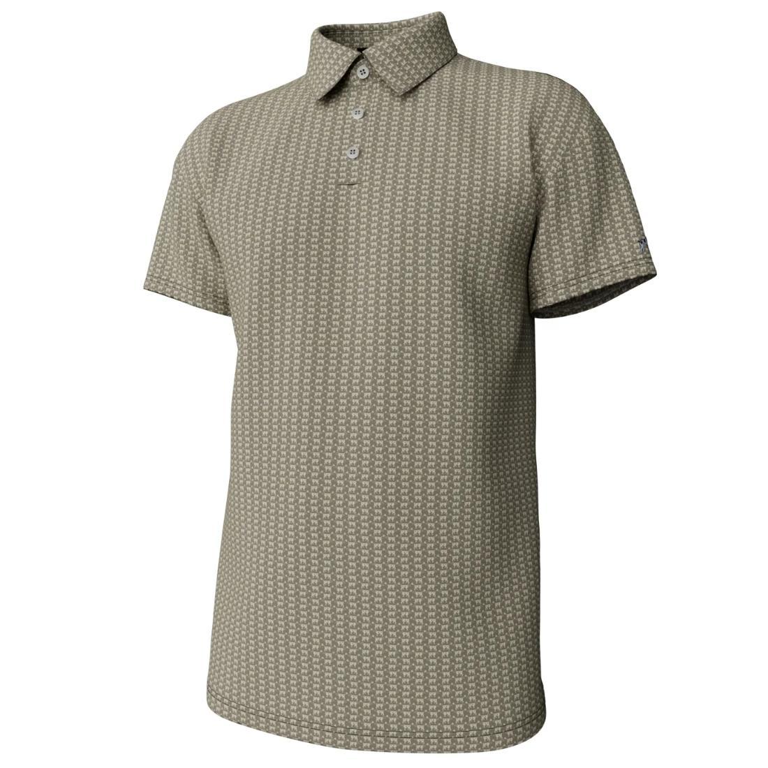 Youth Heritage Print Greyton Performance Polo