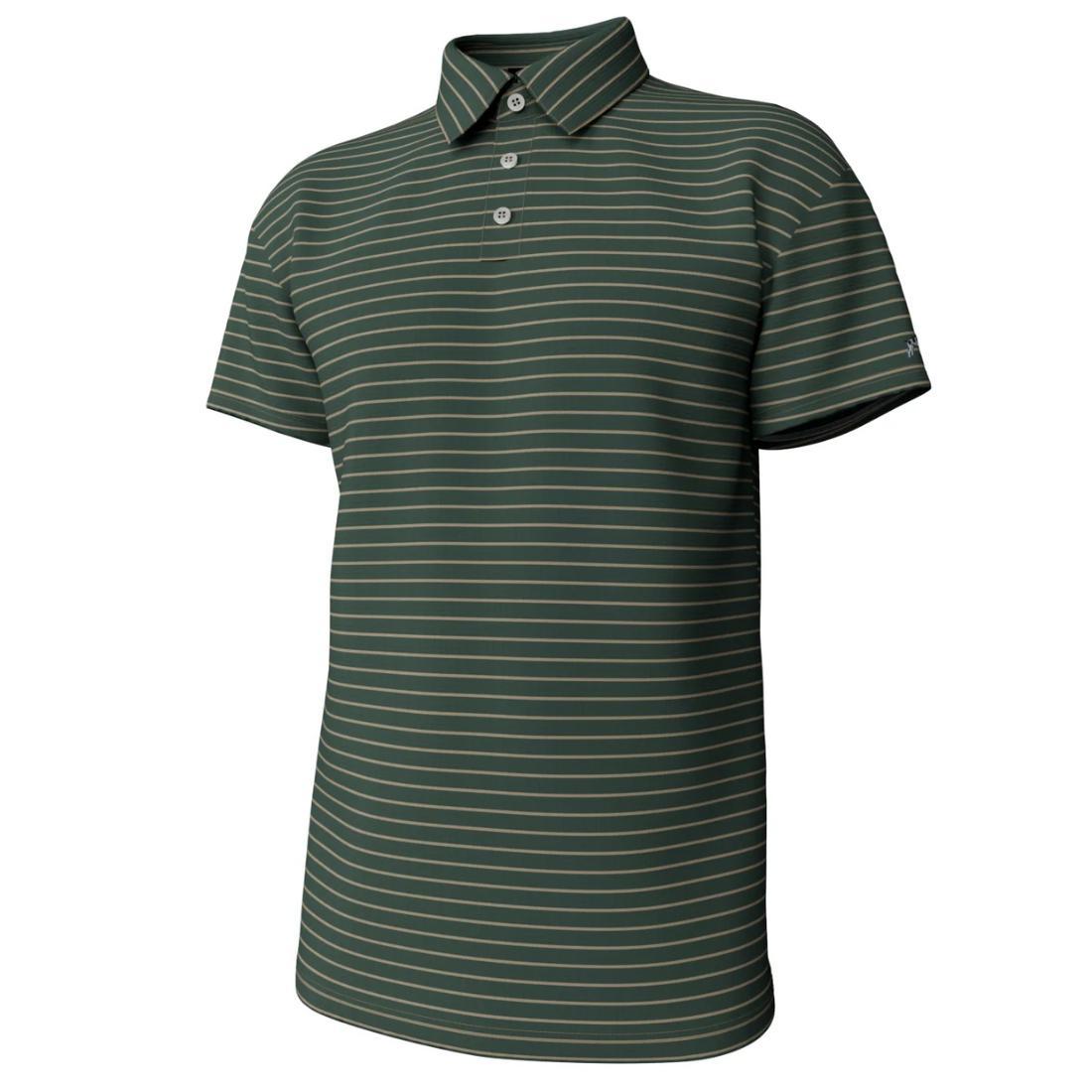 Youth Horizon Stripe Performance Polo