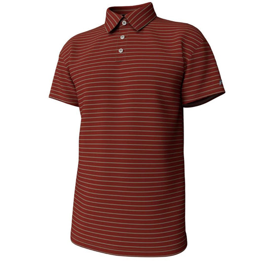Youth Horizon Stripe Performance Polo