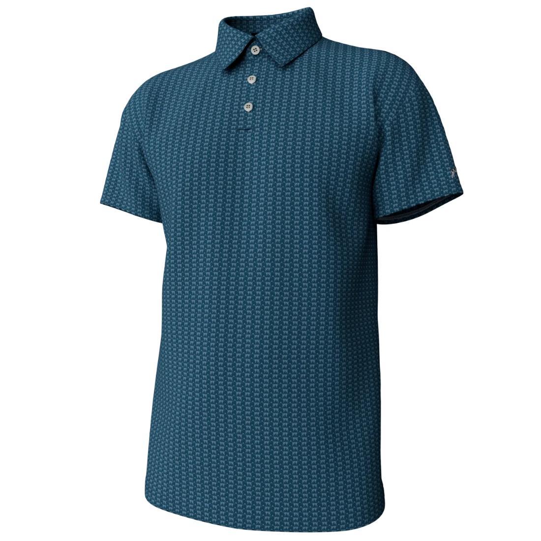 Heritage Print Greyton Performance Polo