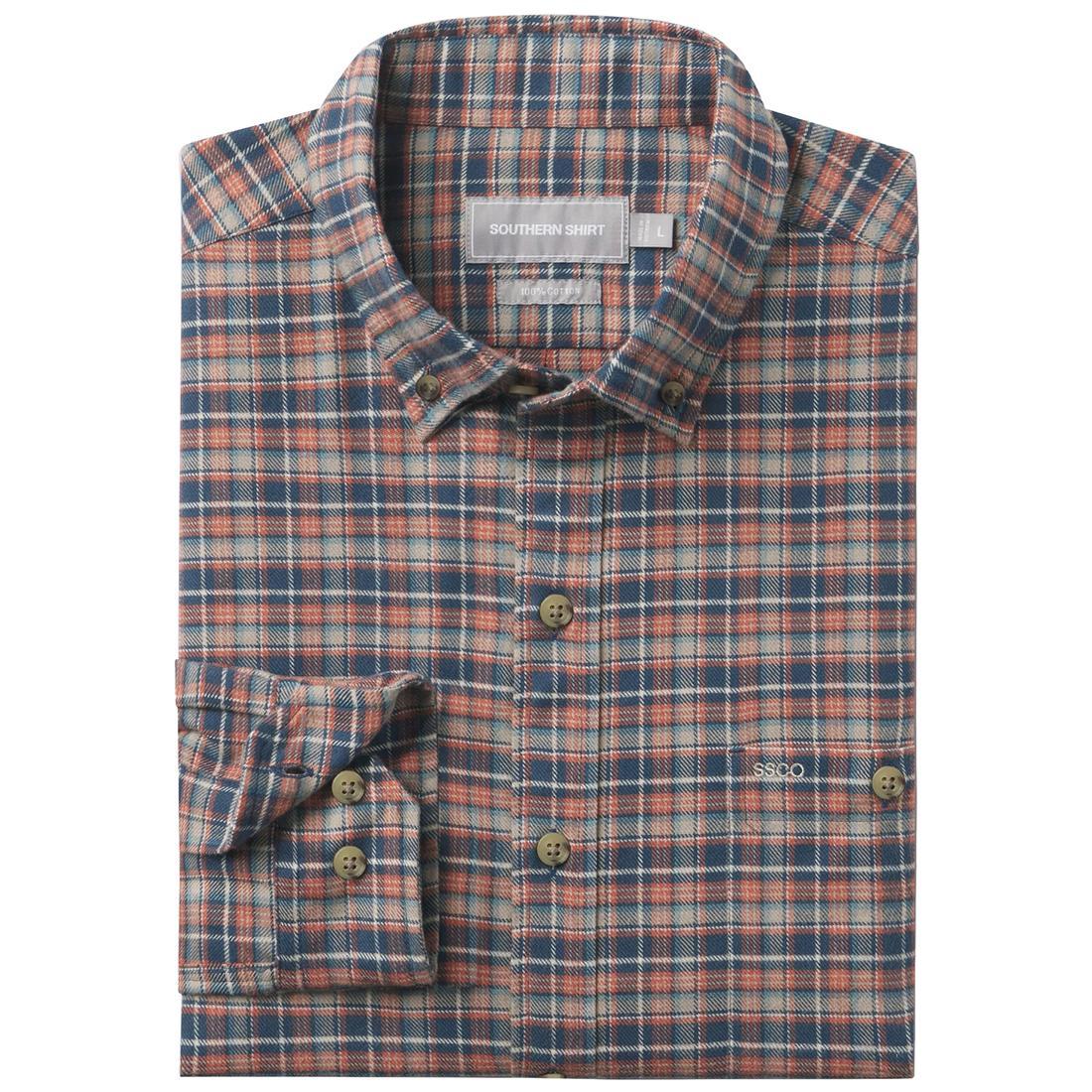 MENS ROLLINGWOOD LONG SLEEVE FLANNEL