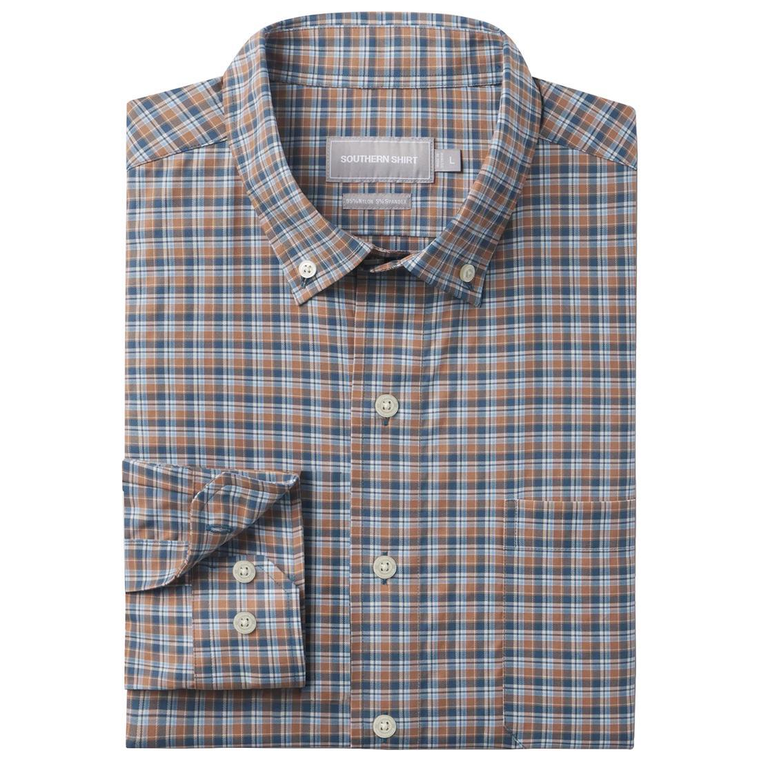 MENS GLENWOOD LONG SLEEVE PLAID